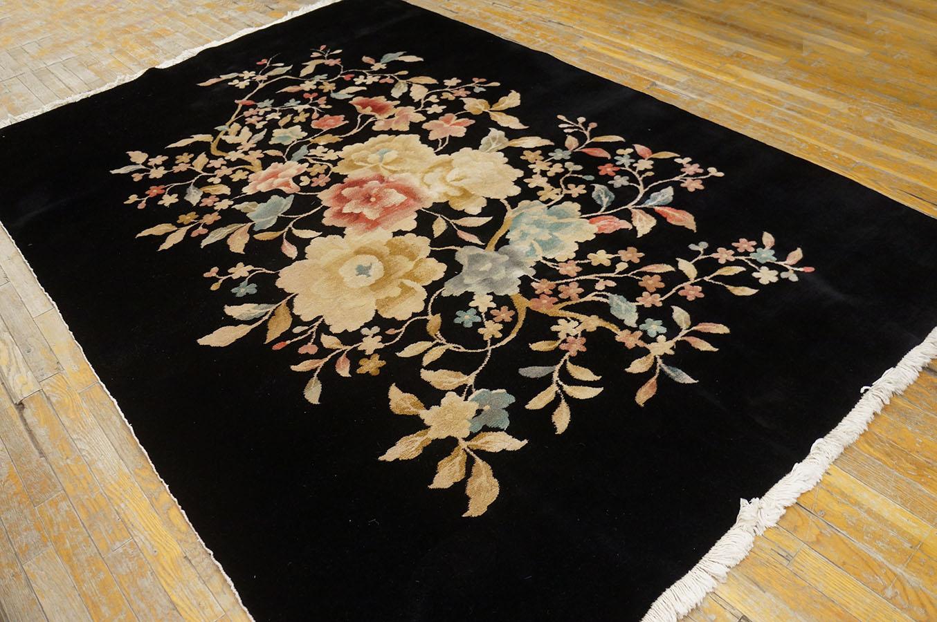 Chinois Tapis chinois Art Déco par Nichols Workshop ( 5'9