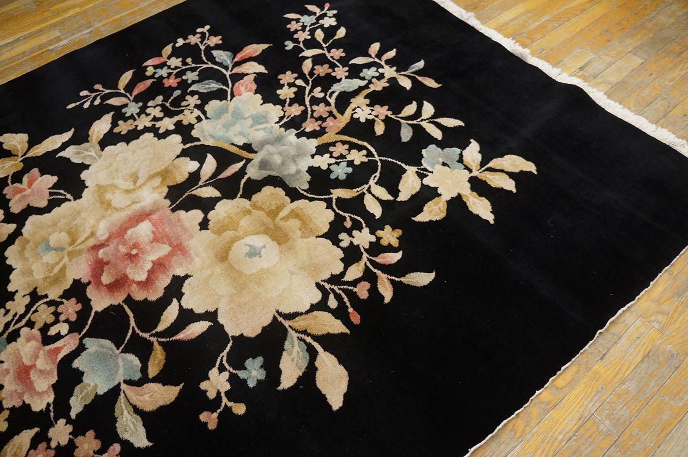 Début du 20ème siècle Tapis chinois Art Déco par Nichols Workshop ( 5'9