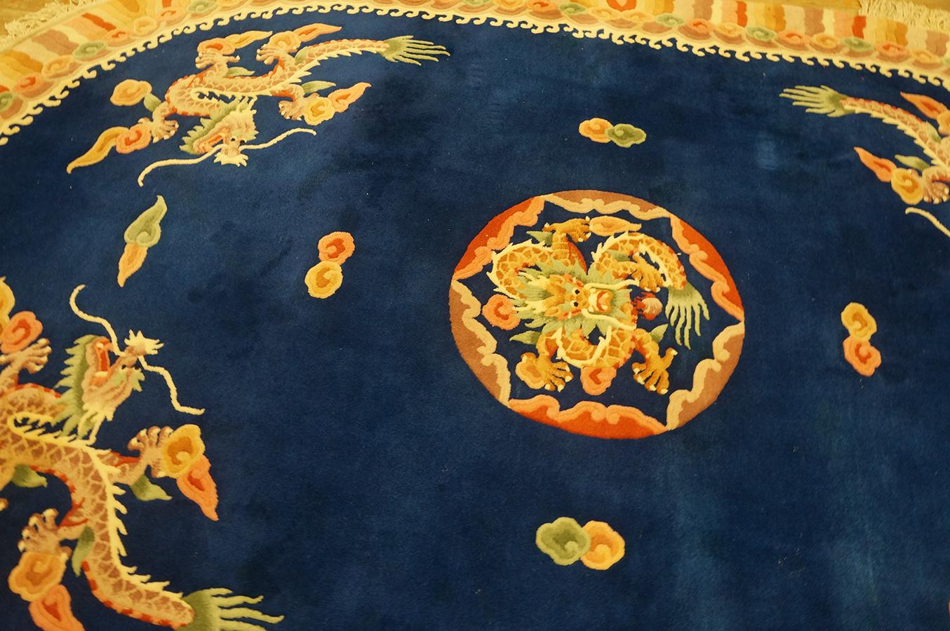 Vintage 1980s Chinese Carpet ( 6'' x 9' - 183 x 274 ) For Sale 9