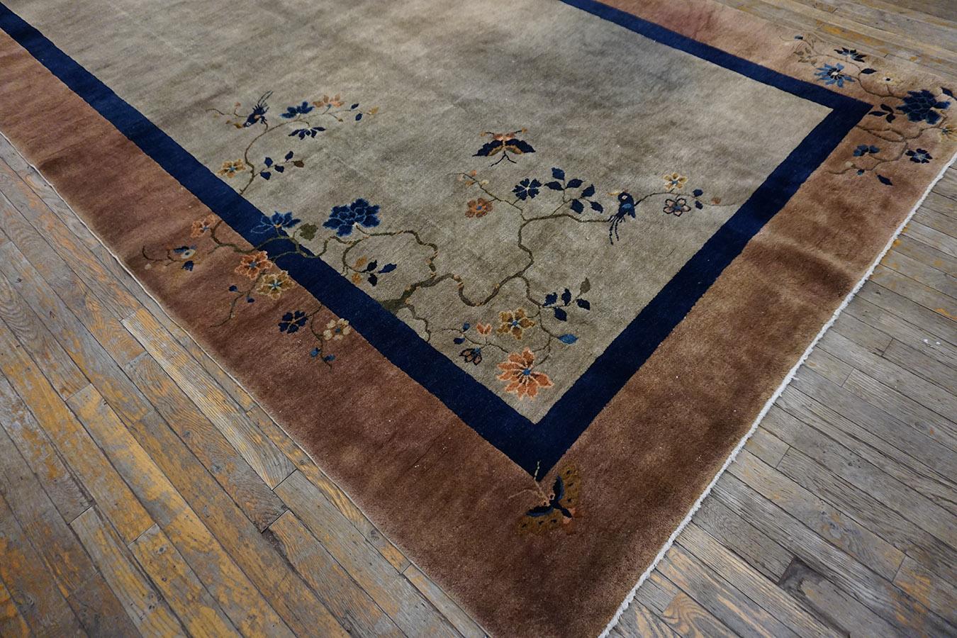 1920s Chinese Art Deco Gallery Carpet ( 6' x 11' 8