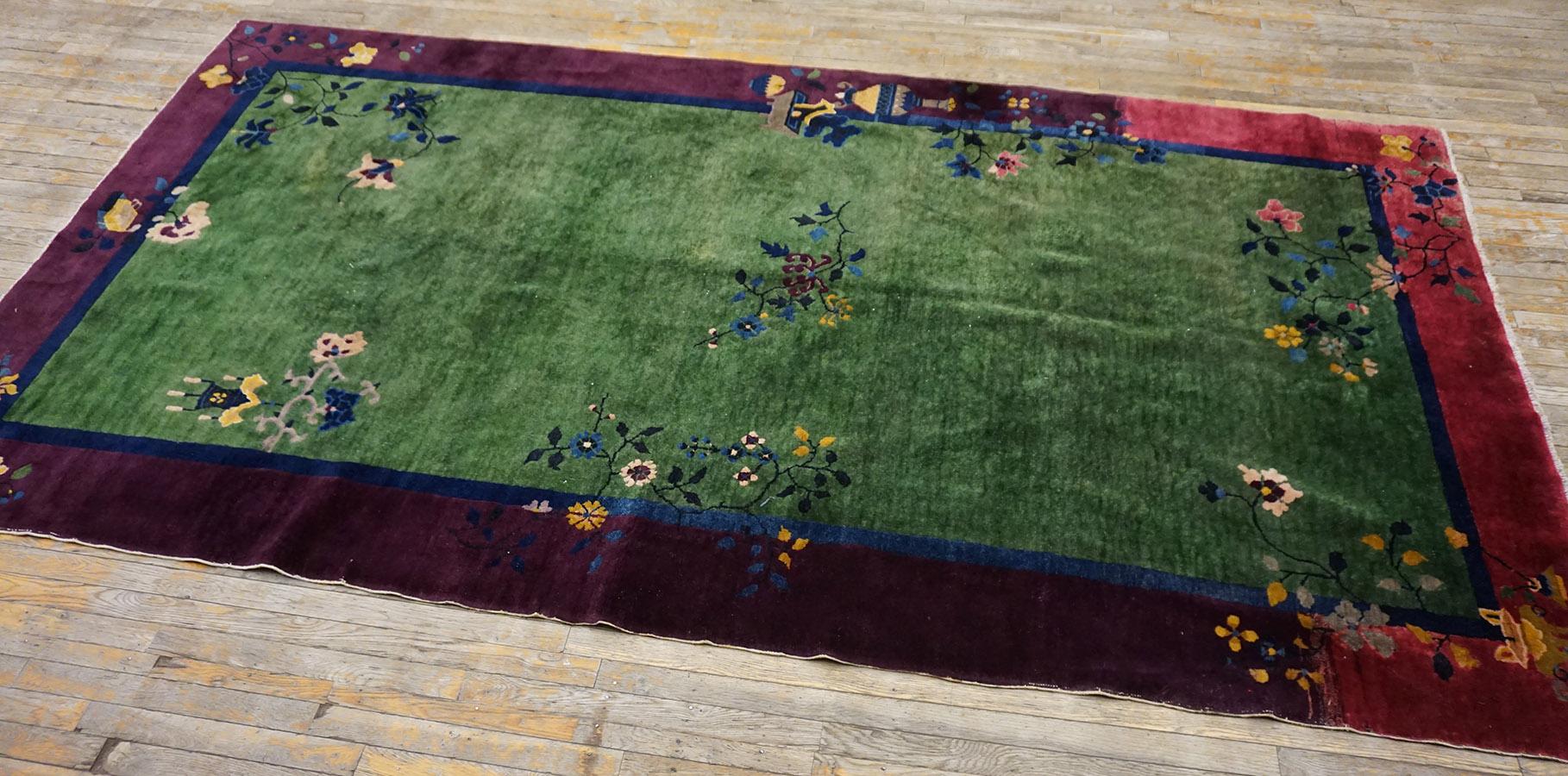 1920s Chinese Art Deco Carpet ( 6' x 11'4'' - 183 x 345 ) For Sale 13
