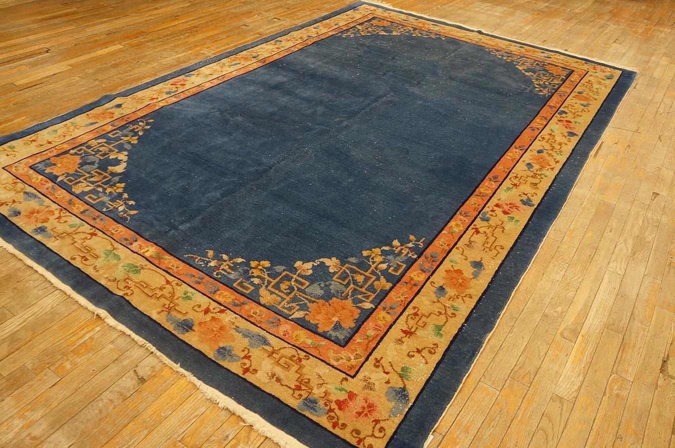 1920s Chinese Art Deco Carpet ( 6'9