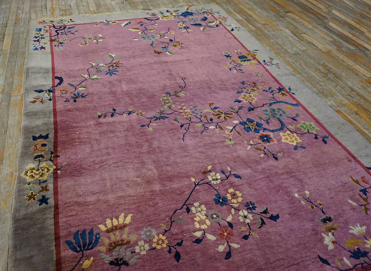 1920s Chinese Art Deco Carpet ( 6' x 8'10