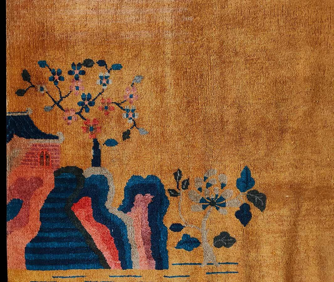Chinois Tapis Art déco chinois des années 1920 ( 6' X 8'6