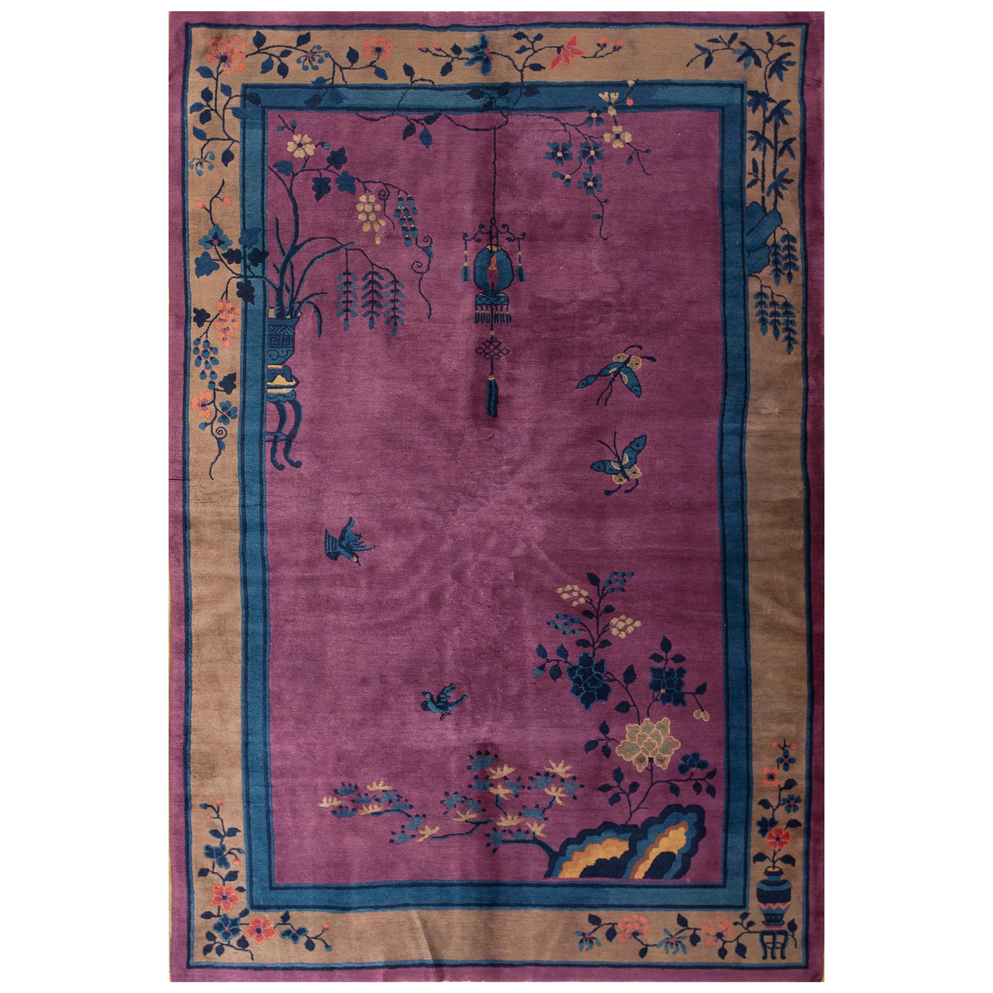 1920s Chinese Art Deco Carpet ( 6'2" x 8'9" - 188 x 267 )