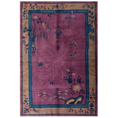 1920s Chinese Art Deco Carpet ( 6'2" x 8'9" - 188 x 267 )