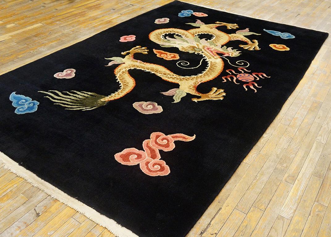 Chinese Art Deco Carpet 6' 2