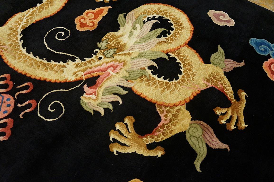 Chinese Art Deco Carpet 6' 2