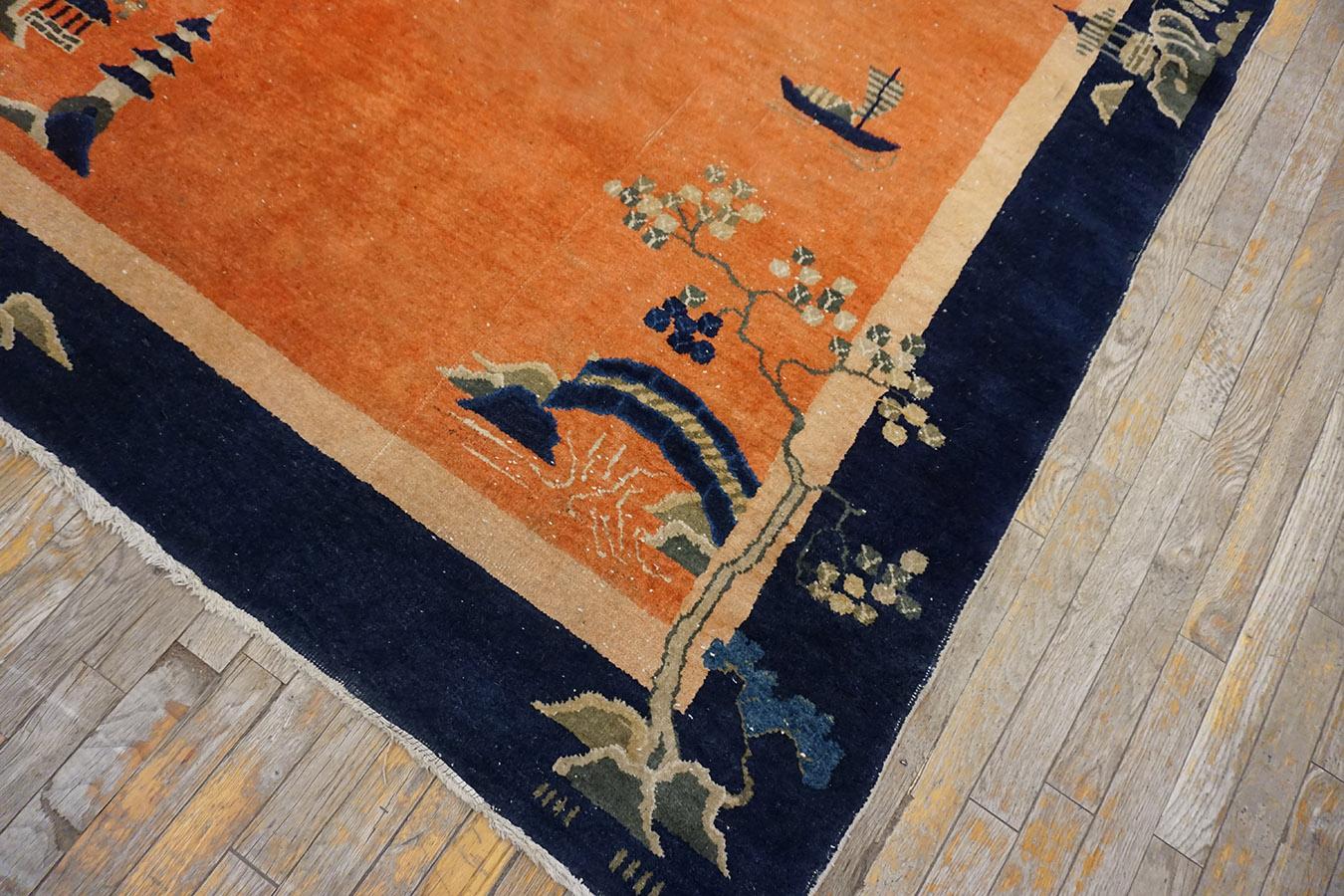 1920s Chinese Art Deco Carpet ( 6 'x 8'6