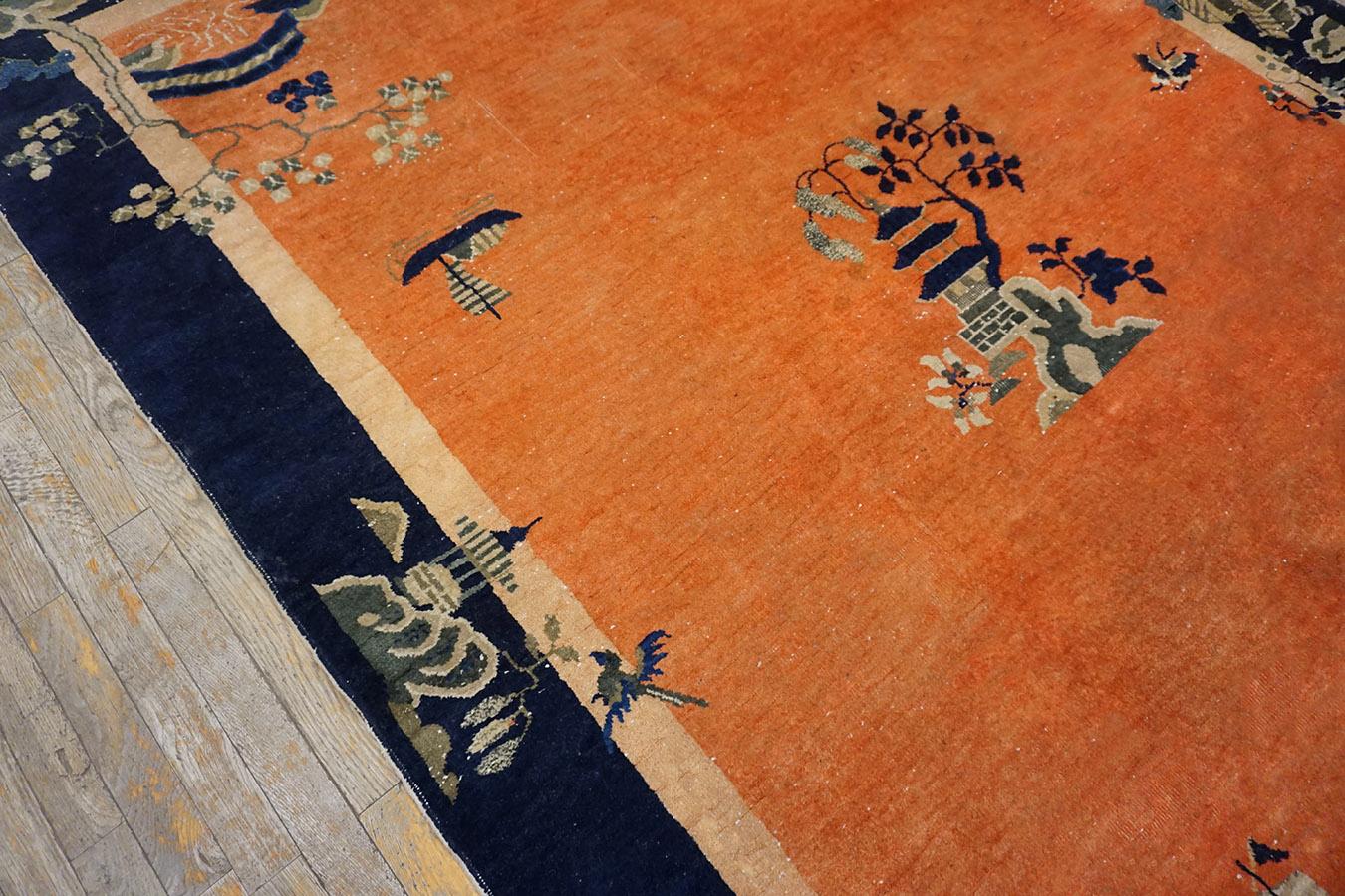 1920s Chinese Art Deco Carpet ( 6 'x 8'6