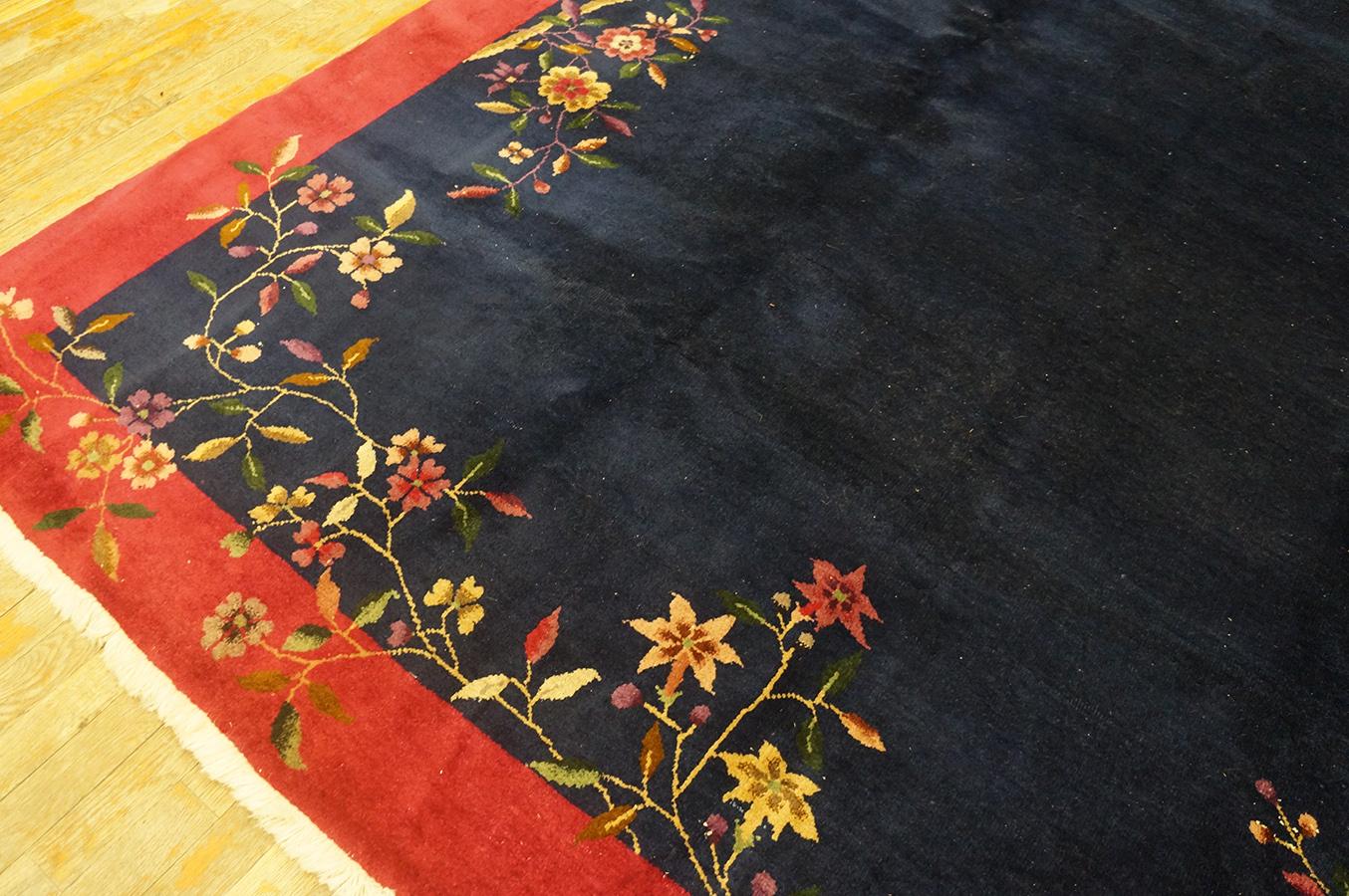1920s Chinese Art Deco Carpet ( 7' 10'' x 9' 7'' - 238 x 292 ) For Sale 9