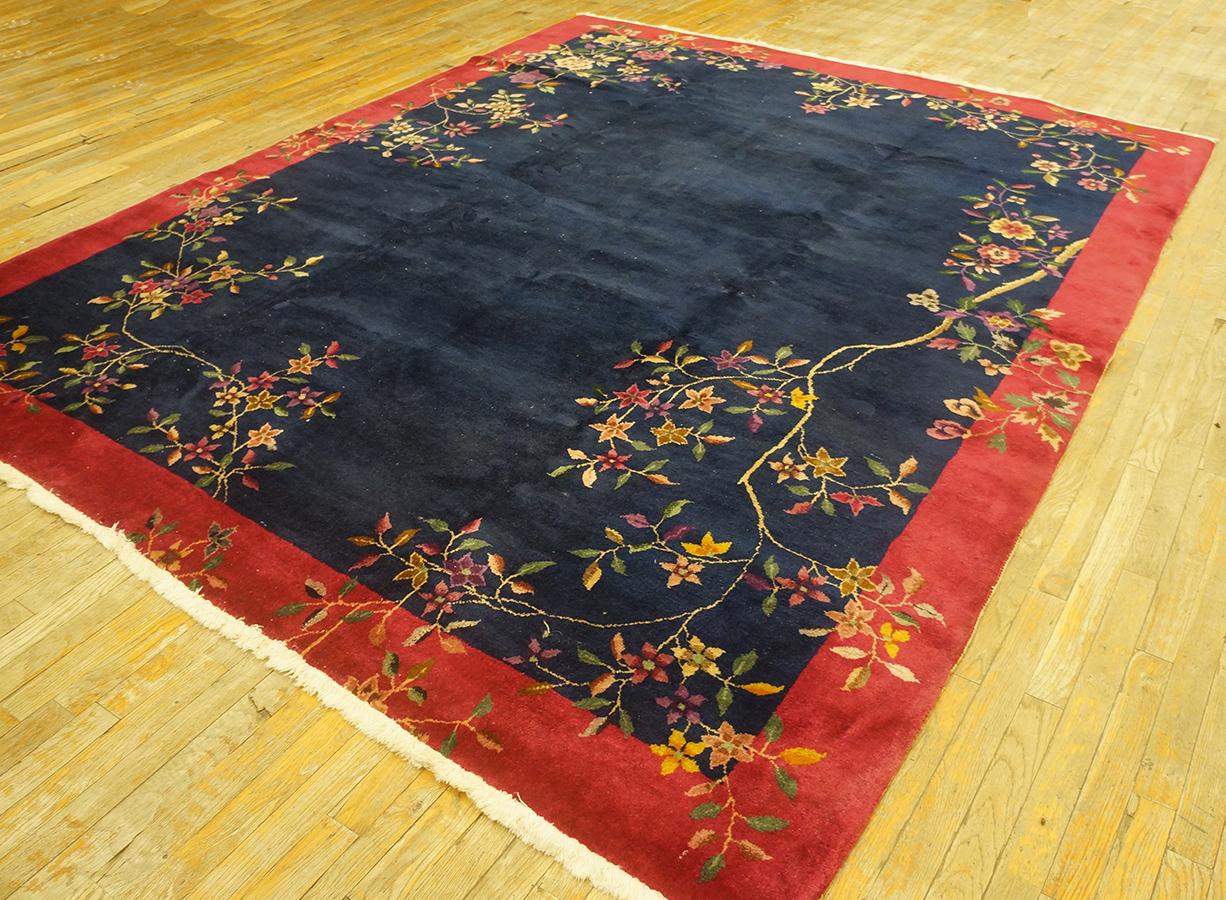 1920s Chinese Art Deco Carpet ( 7' 10'' x 9' 7'' - 238 x 292 ) For Sale 1