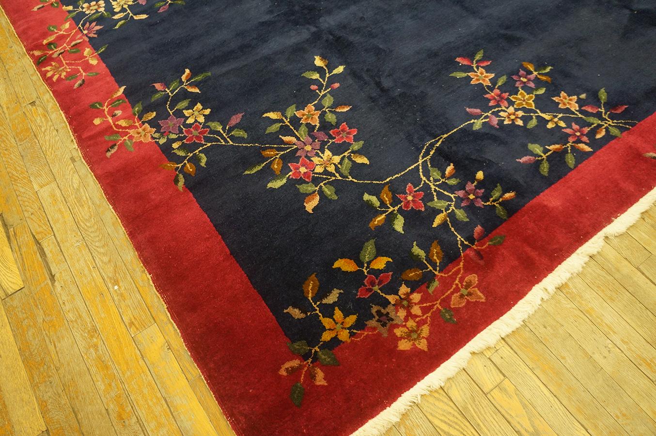 1920s Chinese Art Deco Carpet ( 7' 10'' x 9' 7'' - 238 x 292 ) For Sale 4