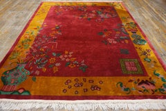Tapis Art déco chinois des années 1920, fabriqué par Nichols Workshop (7'10" x 9'6" - 240 x 290)
