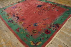 1920s Chinese Art Deco Carpet ( 8' x 9'6'' - 245 x 290 )