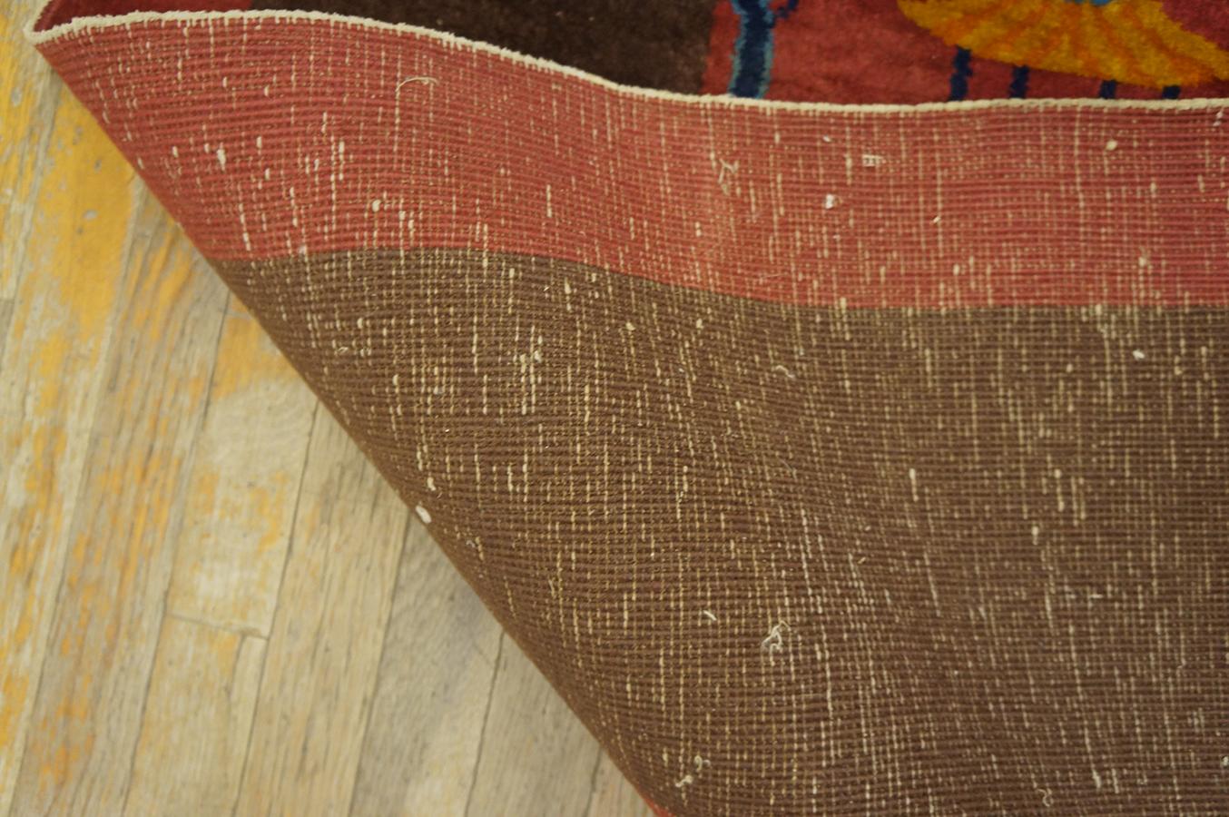 Chinesischer Art-Déco-Teppich aus den 1920er Jahren (  8' x 9'9