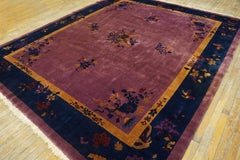 1920s Chinese Art Deco Carpet ( 8' x 9' 8'' - 245 x 295 cm )