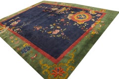 1920s Chinese Art Deco Carpet (  8' 10" x 11' 6" - 270 x 350 cm )