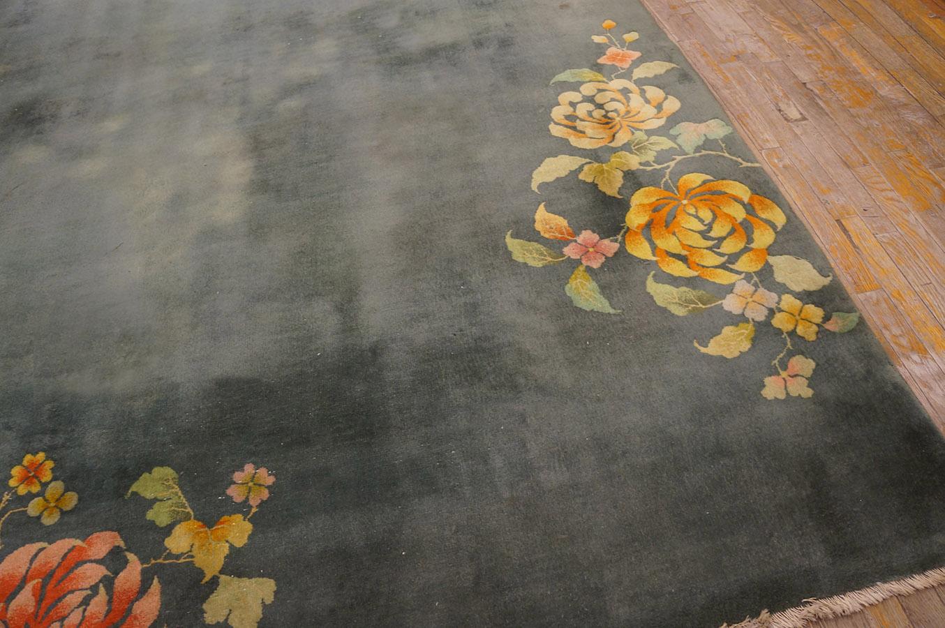 Alfombra Art Decó china de los años 30 ( 8'10