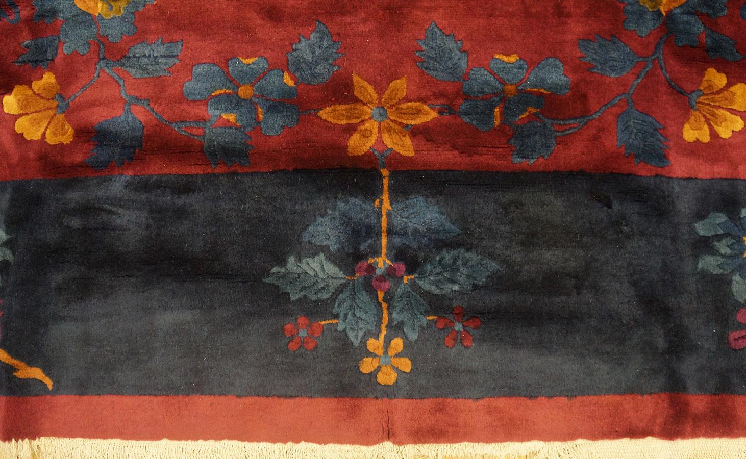 1920s Chinese Art Deco Carpet ( 8'3'' x 9'7'' - 252 x 292 )  For Sale 2