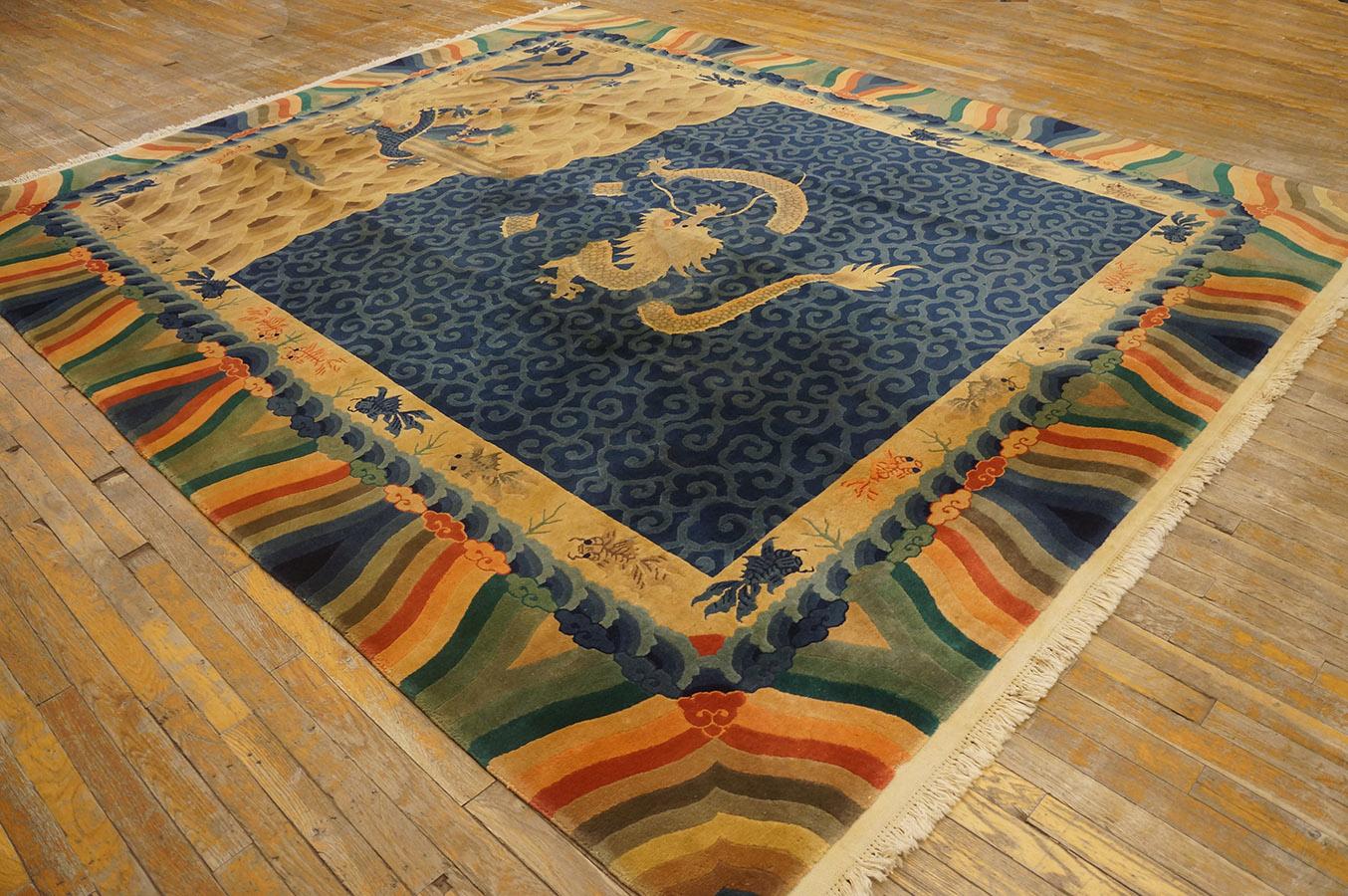 1920s Chinese Art Deco Carpet By Nichols Workshop (8' 6