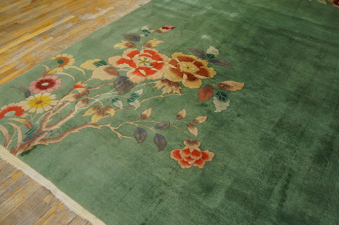 1930s Chinese Art Deco Carpet ( 8' 7