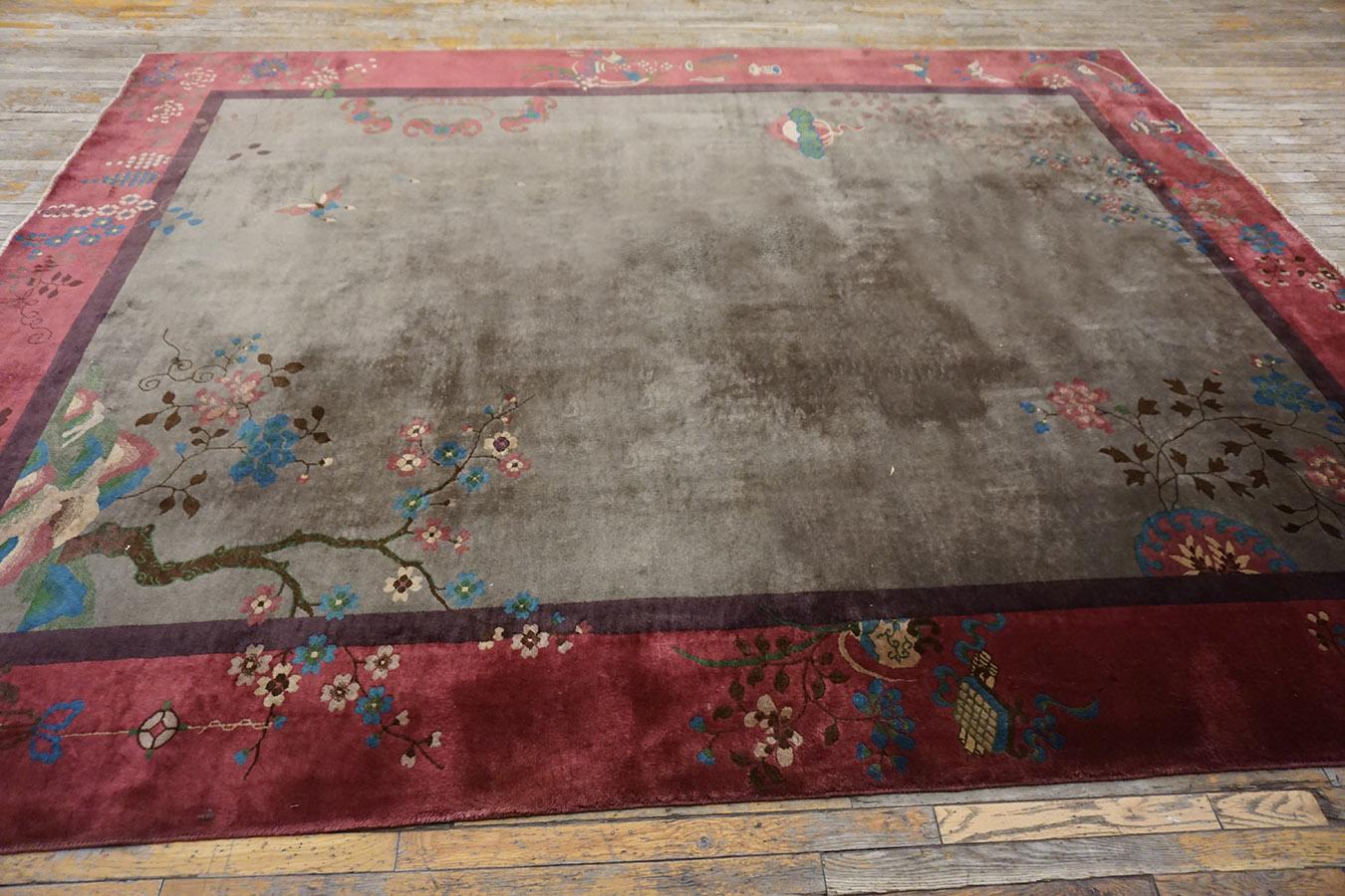 Tappeto Art Deco cinese degli anni '20 ( 8'9'' x 11'4'' - 267 x 345 ) in vendita 3