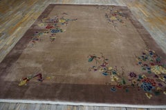 1920s Chinese Art Deco Carpet  ( 8'9" x 11'6" - 267 x 351 )