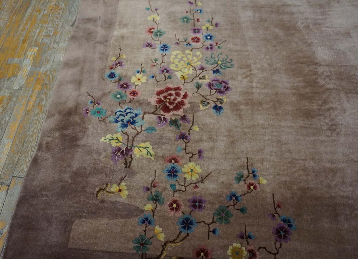 1920s Chinese Art Deco Carpet  ( 8'9