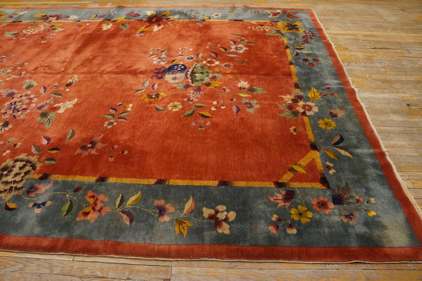 1920s Chinese Art Deco Carpet ( 8' 9