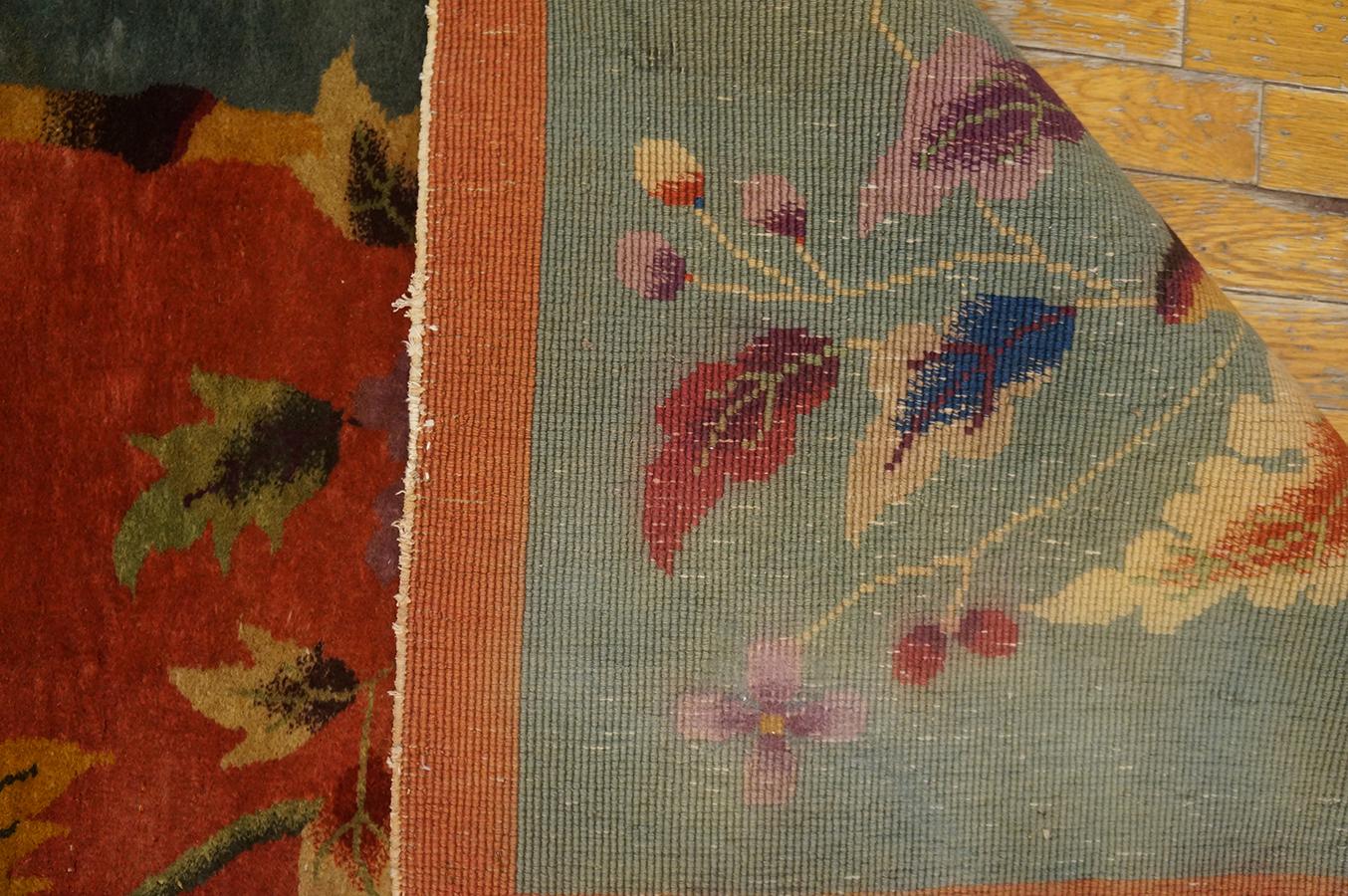 1920s Chinese Art Deco Carpet ( 8' 9