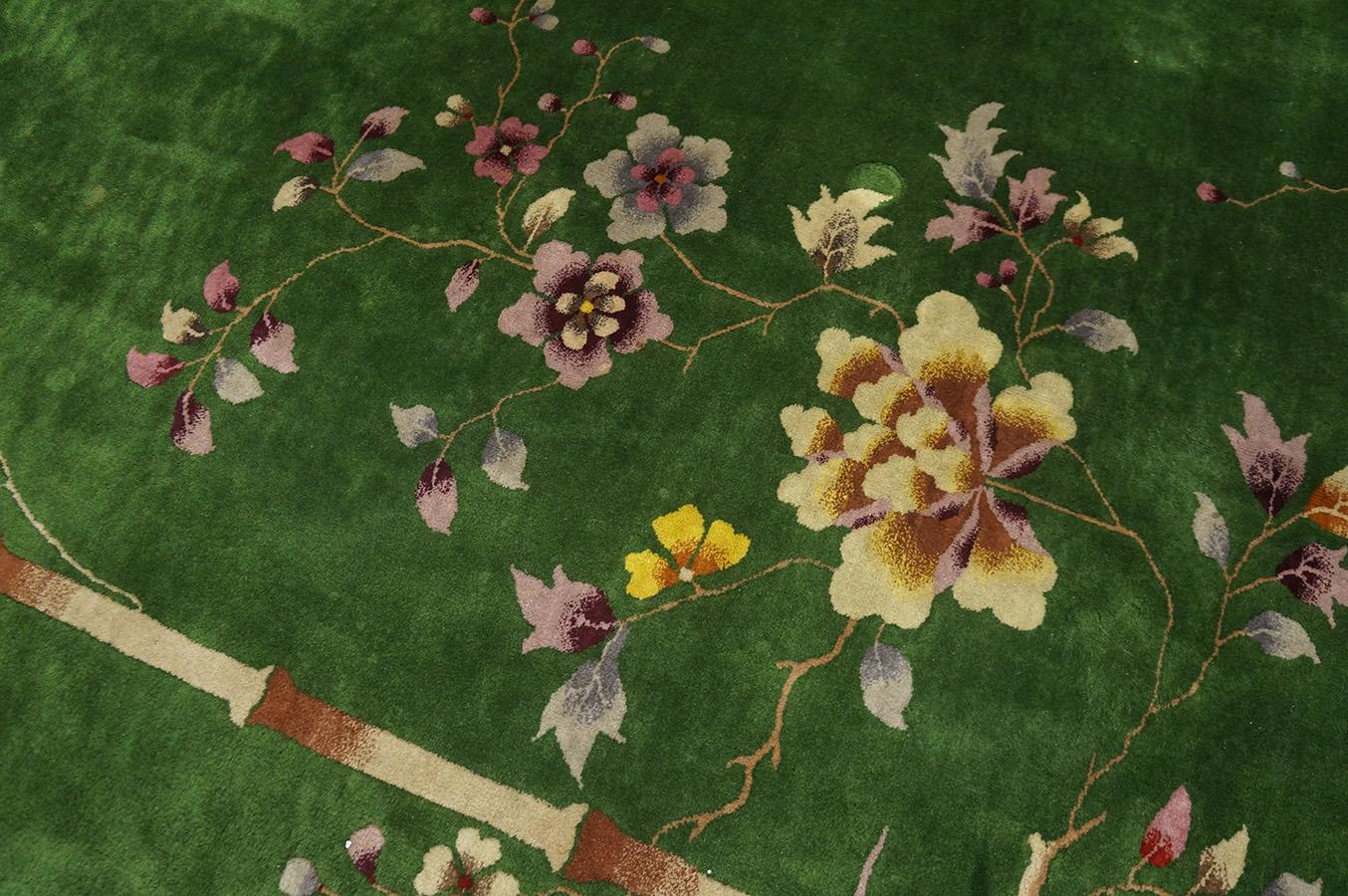 1920s Chinese Art Deco Carpet By Nichols Workshop ( 8 9'' x 11'4'' - 266 x 345 ) 6