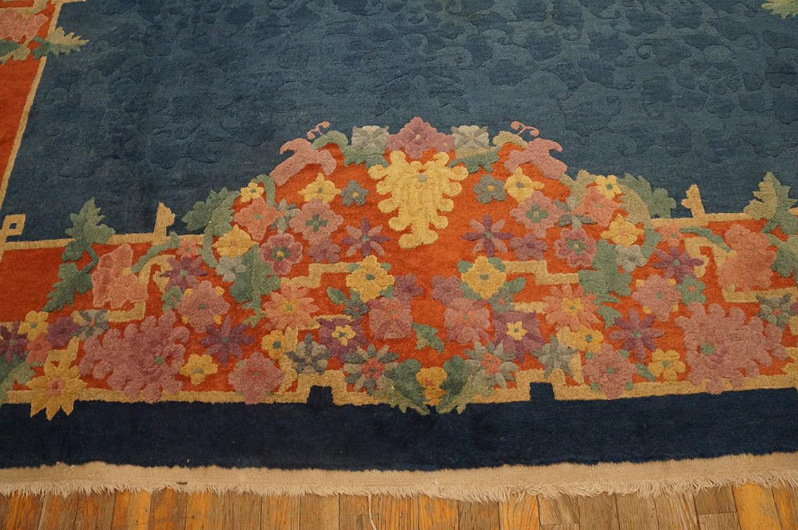 Antique Chinese Art Deco Rug 8' 0