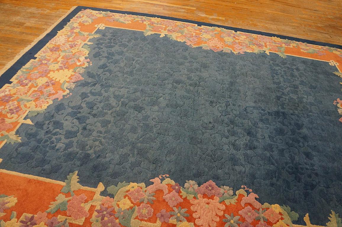 Antique Chinese Art Deco Rug 8' 0