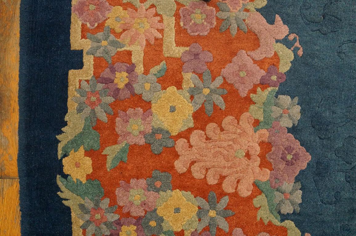 1920s Chinese Art Deco Carpet ( 8' x 9'10