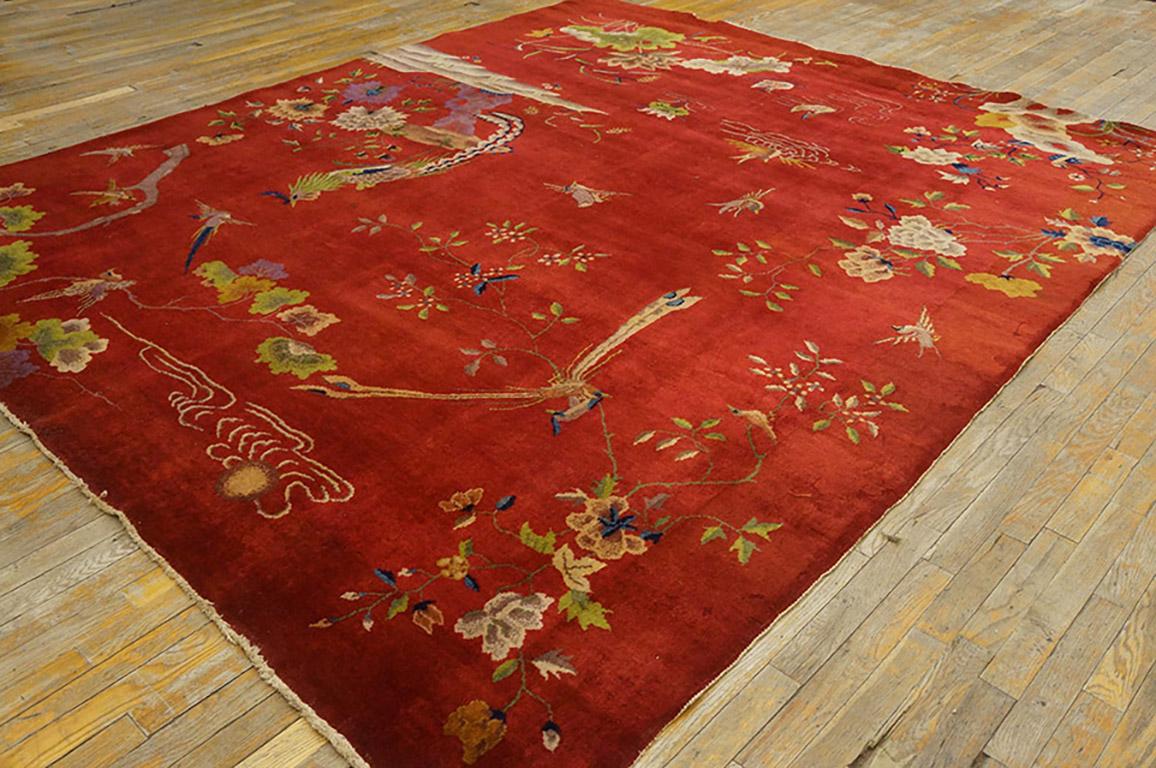 1920s Chinese Art Deco Carpet ( 8'2