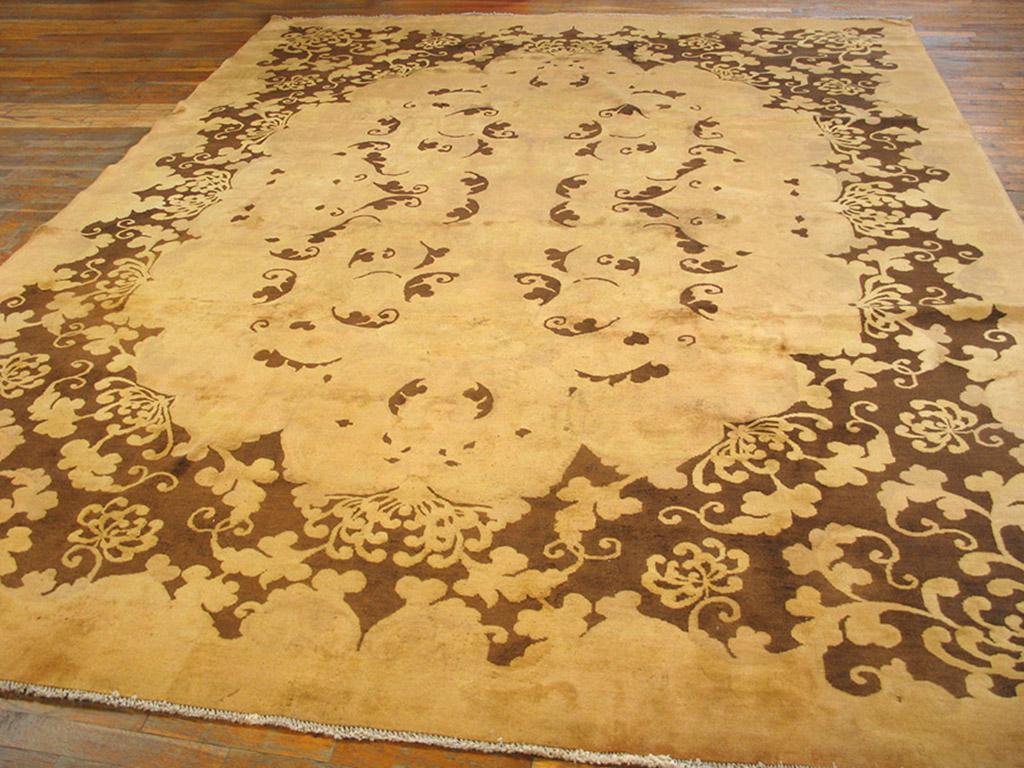 Antique Chinese - Art Deco rug, size: 8'9