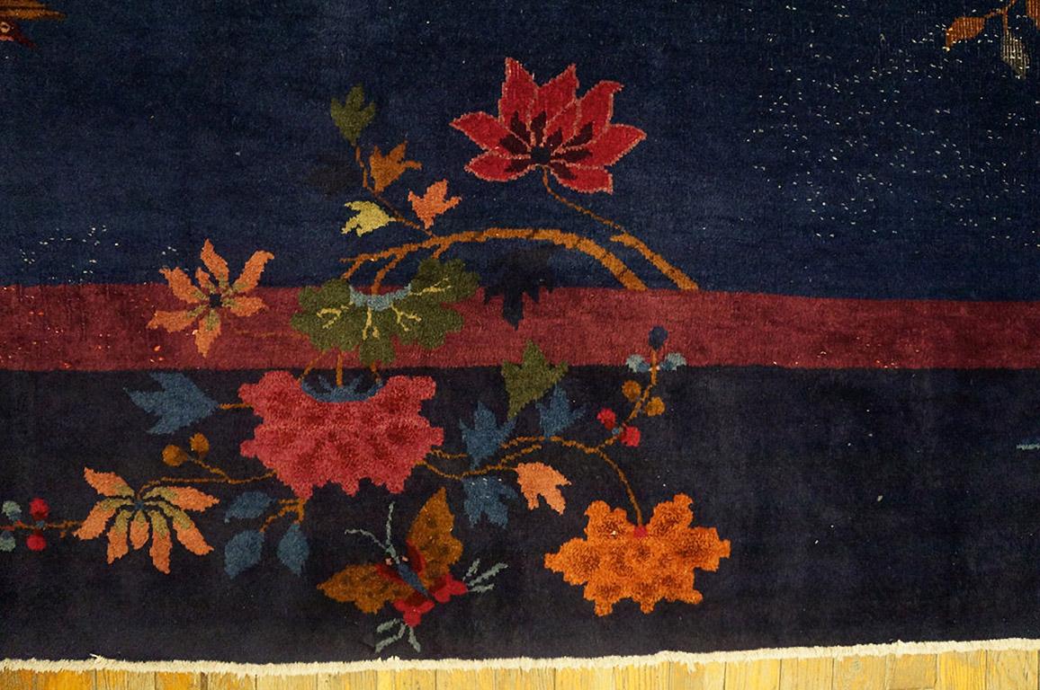 Antique Chinese Art Deco Rug 8' 9