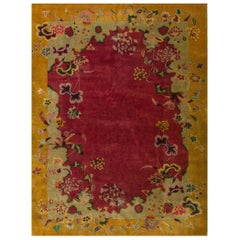 Chinesischer Art-Déco-Teppich aus den 1920er Jahren ( 8'9" x 11'1" - 266 x 337 cm)