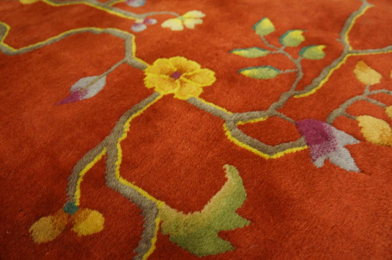 1920s Chinese Art  Deco Carpet ( 9' x 11' 6