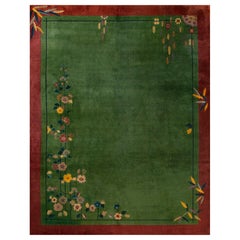 Antique Chinese, Art Deco Rug 9' 0" x 11' 6"