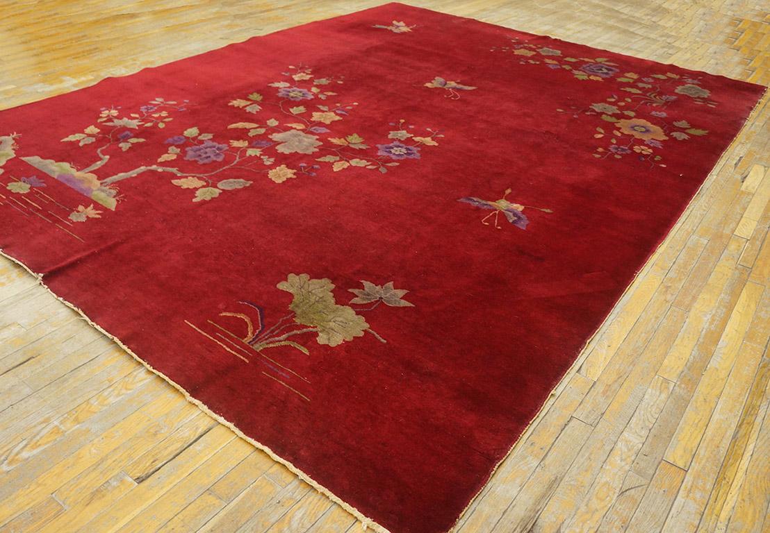 Tapis Art Déco chinois des années 1920 ( 9' x 12' - 275 x 365 )