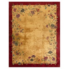 Antique Chinese Art Deco Rug 9' 0" x 12' 0"