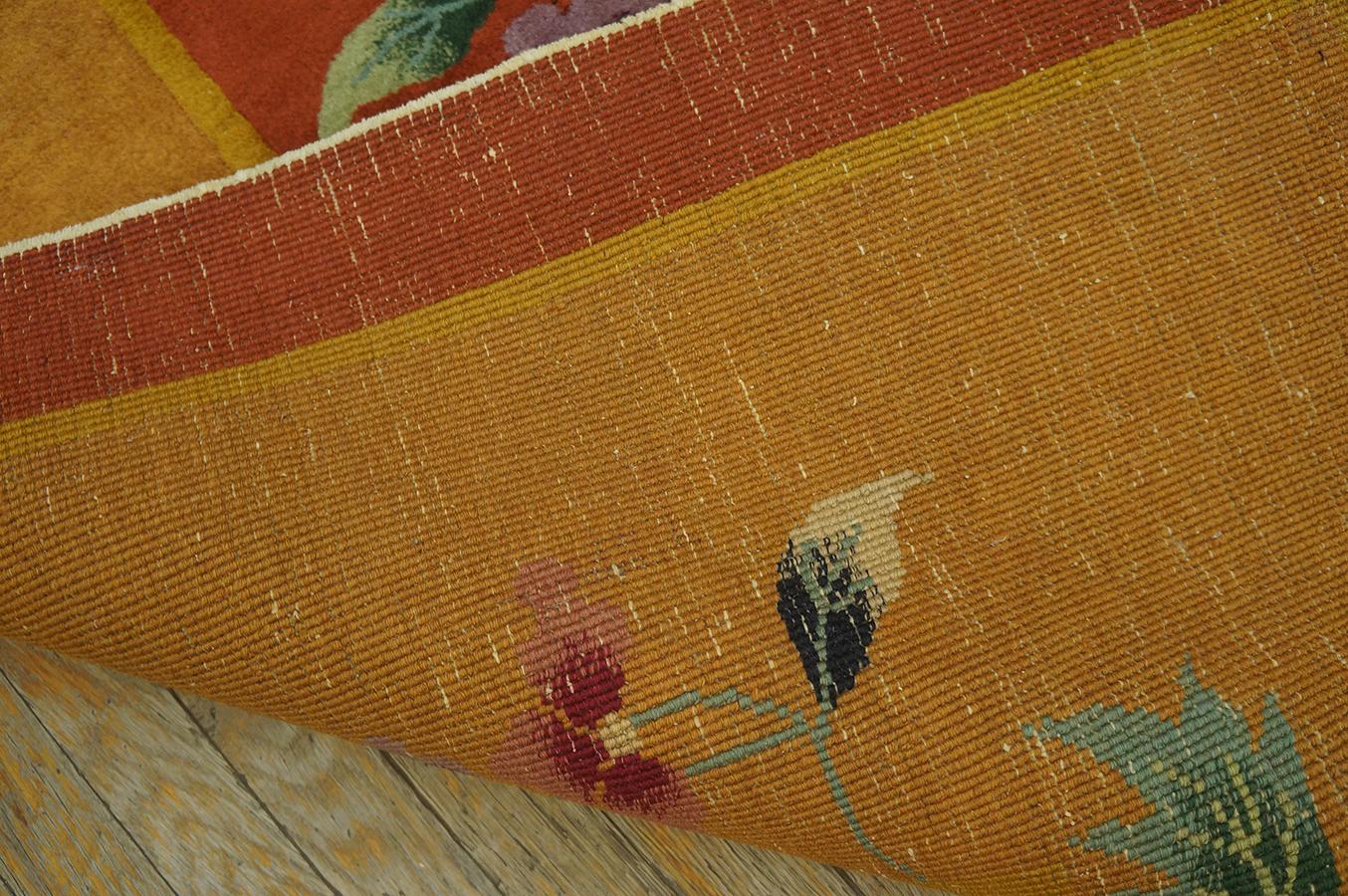 1920s Chinese Art Deco Carpet ( 9' x 11' 6