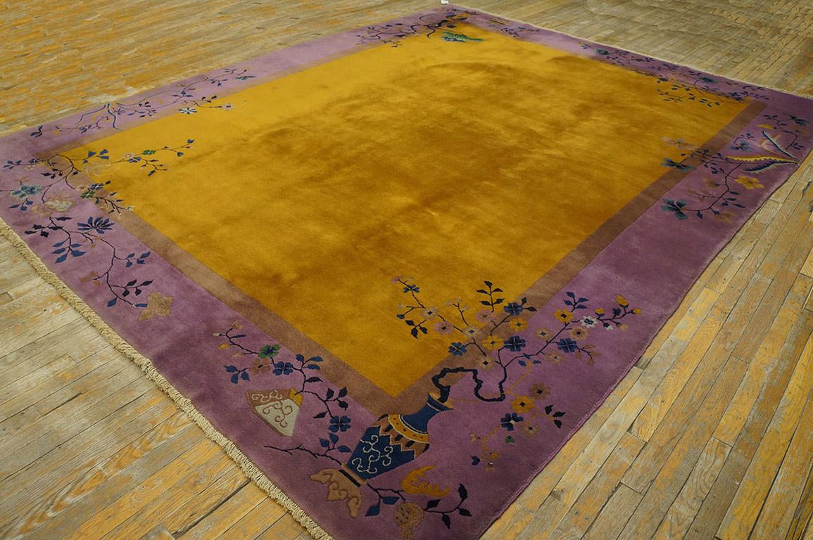  1920s Chinese Art Deco Carpet by Nichols Workshop
 9' x 11' 6'' - 275 x 350 