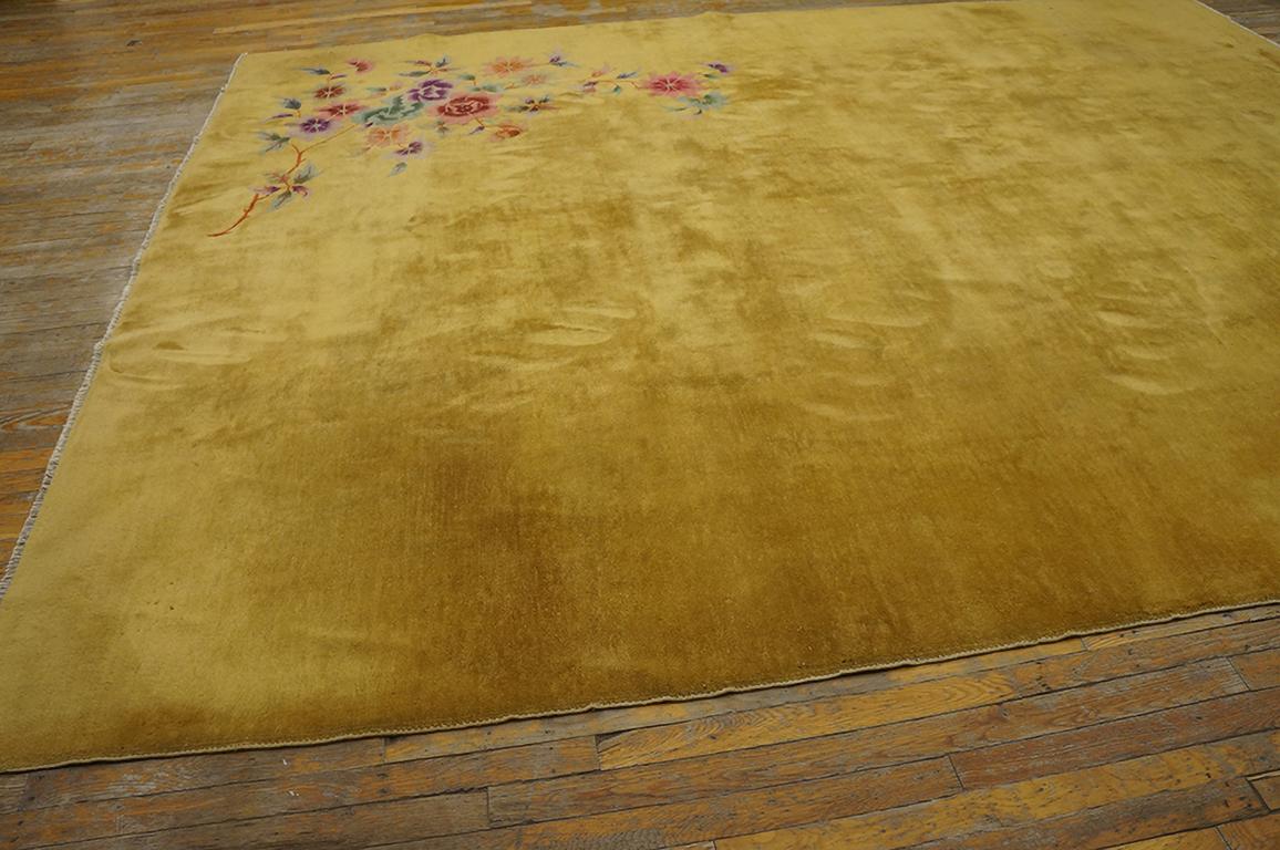 1920s Chinese Art Deco Carpet ( 9' x 11' 4'' - 275 x 345 cm )
