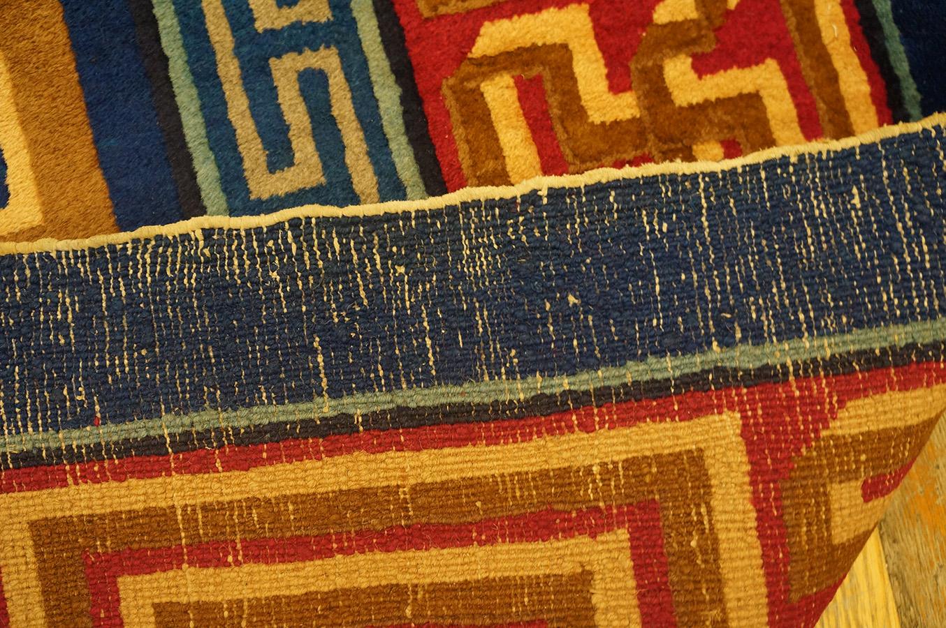 1920s Chinese Art Deco Carpet ( 9' 2''x 12' - 280 x 365 cm ) For Sale 5
