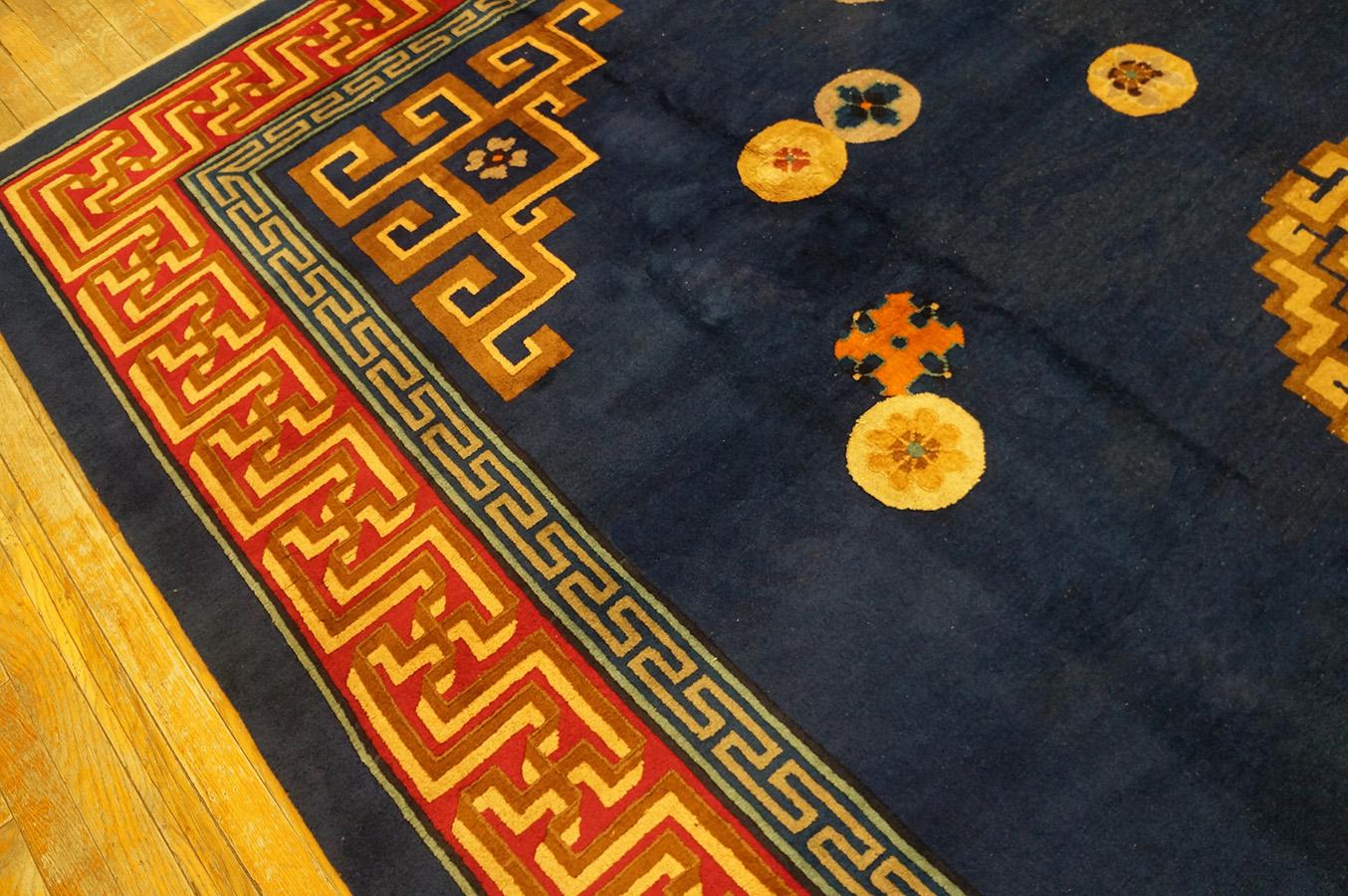 1920s Chinese Art Deco Carpet ( 9' 2''x 12' - 280 x 365 cm ) For Sale 4