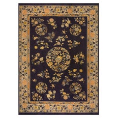 Tapis Art déco chinois ancien 9' 7'' x 13' 0''