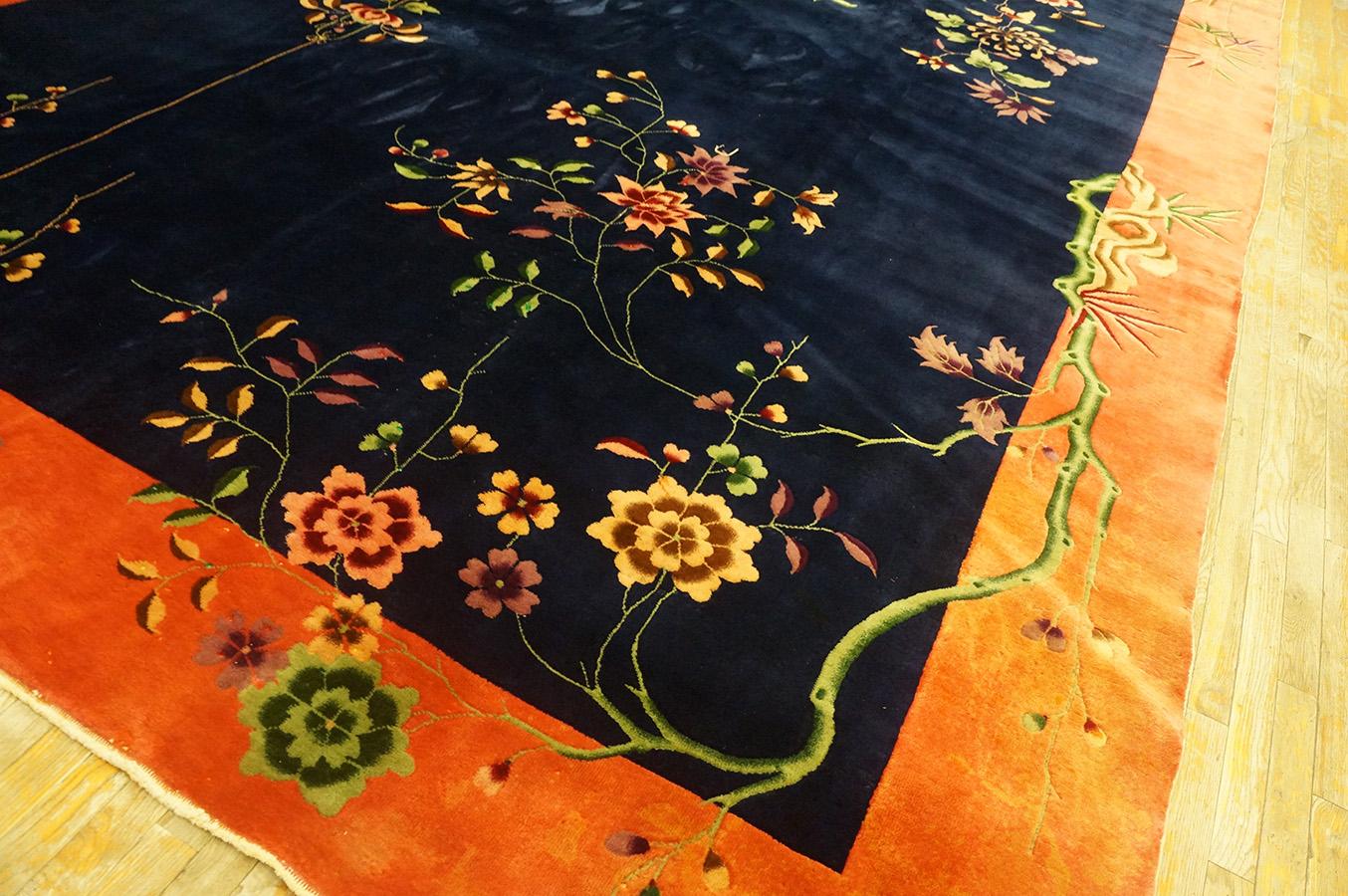 1920s Chinese Art Deco Carpet ( 9'8'' x 14' - 295 x 425 ) For Sale 1